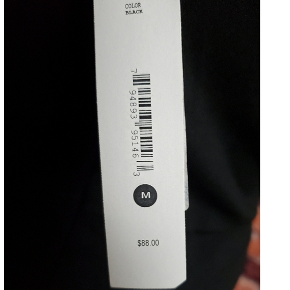 Aqua Black Asymmetrical Dress Size Medium NWT - Picture 5 of 5